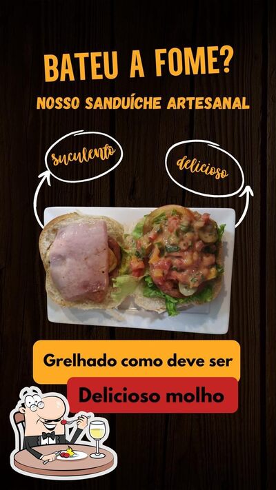Platos en Show Room Steakhouse