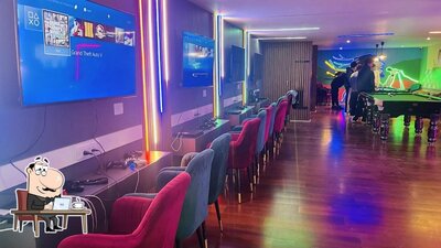 The interior of GAME BOX. GAMING CAFE