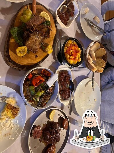 Nourriture à Restaurant Rilindja