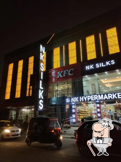 You can get some fresh air at the outside area of KFC