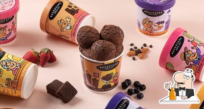 Enjoy a drink at Keventers Ice Cream