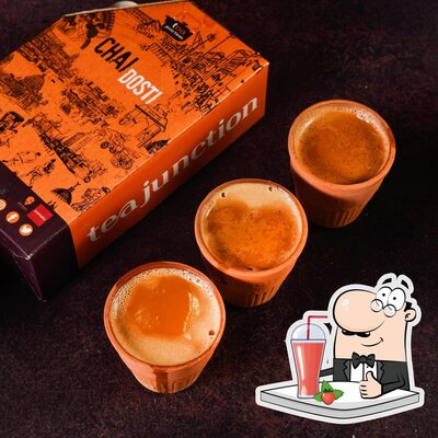Order different beverages offered by Tea Junction