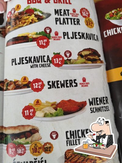 Platti al Fast Food Albi