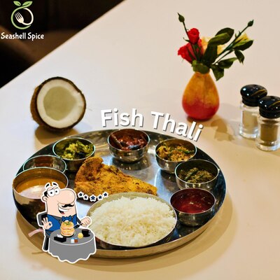 Food at Seashell Spice