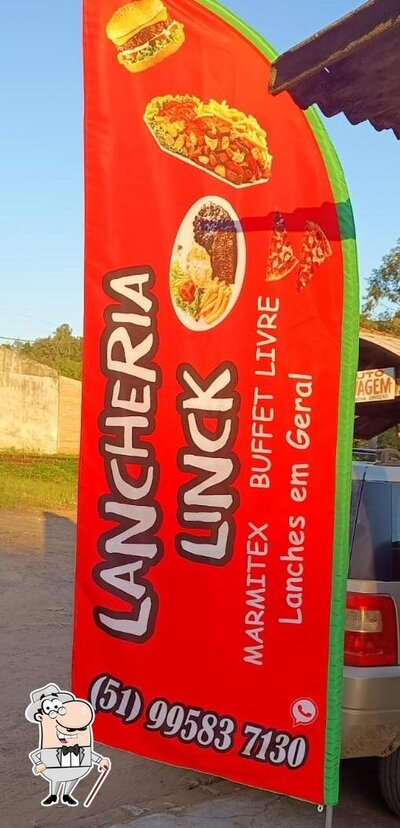 O exterior do Lancheria linck