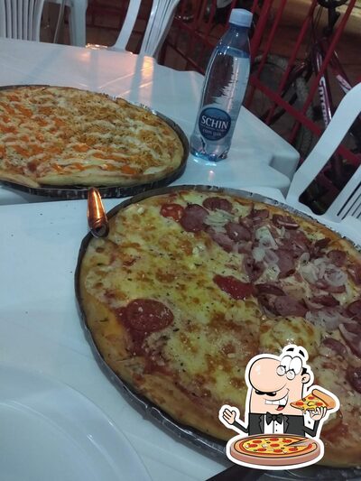 Peça diferentes tipos de pizza