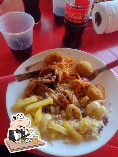 Platos en Restaurante Recanto Feliz