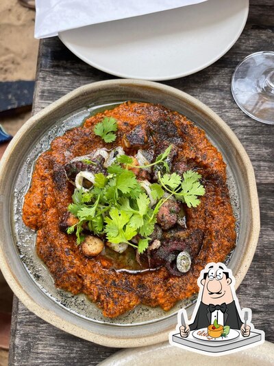 Platos en Praia Flô
