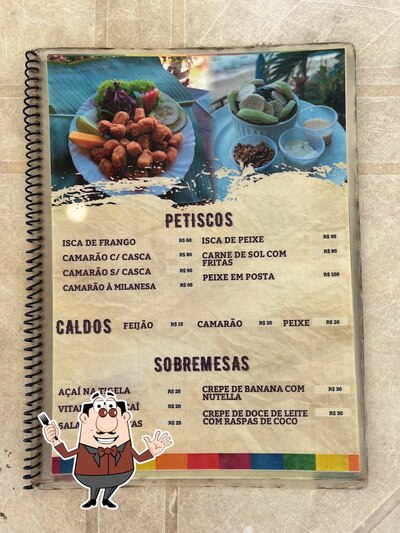 Comida em Piparadise Bar e Restaurante