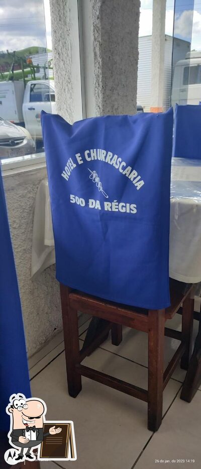 a área exterior é uma característica importante do Churrascaria, Lanchonete e Hotel 500 da Régis
