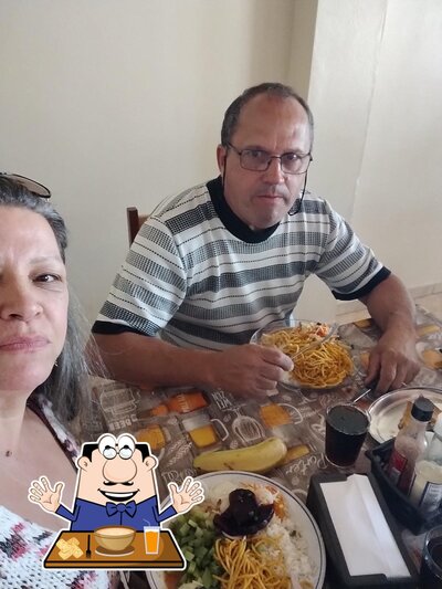 Comida em Restaurante Canto Da Siriema