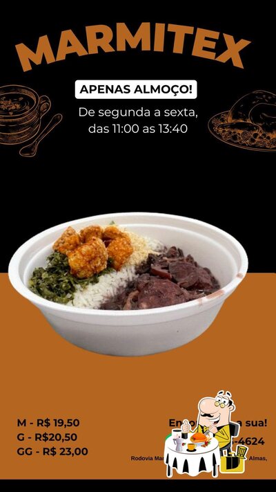 Comida em Restaurante Tirabassi