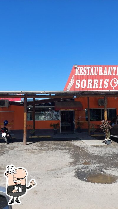 Veja a parte externa do Restaurante e Lanchonete Sorriso