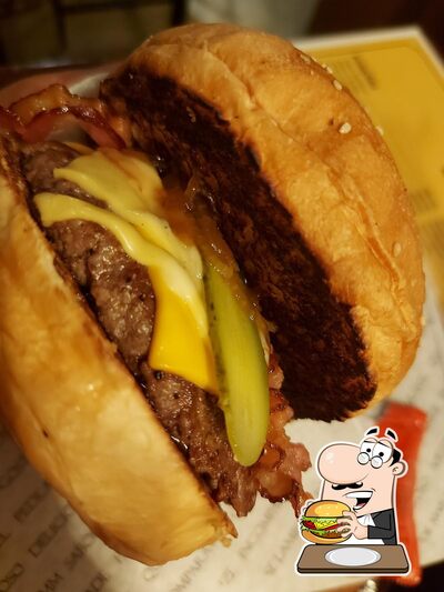 Peça um dos hambúrgueres servidos no MG Cook