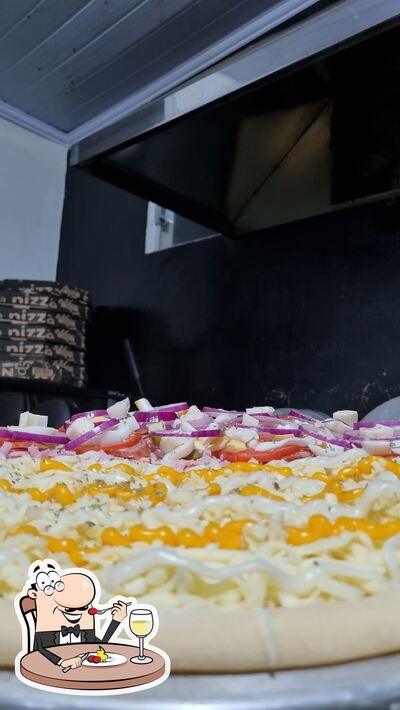 Platos en Pizzaria do gordin