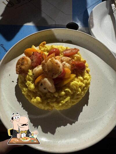 Comida em Restaurante do Italiano