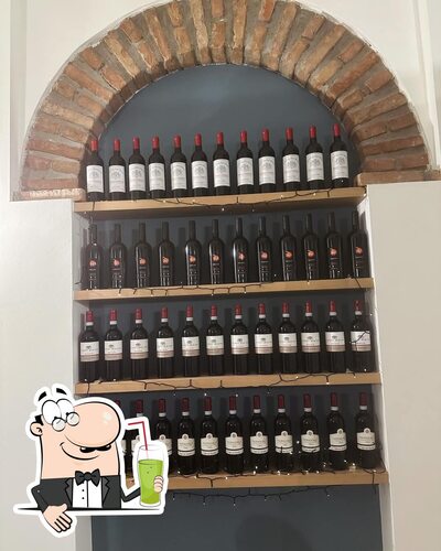 Puoi goderti un drink dal menu
