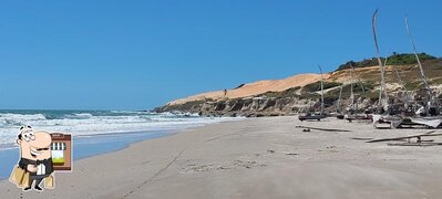 Veja imagens do exterior do Barraca da dina