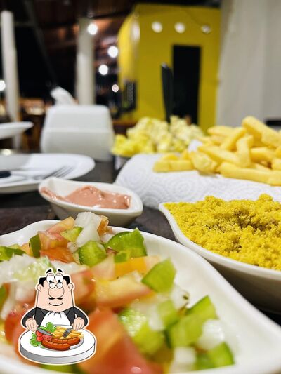 Platos en Espetinho do James