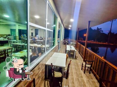 O interior do Restaurante Caminho da Mesa