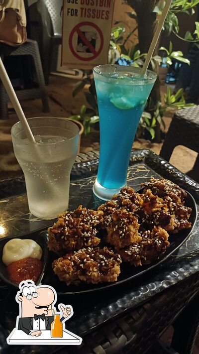Enjoy a beverage at FOOD LAB GOA
