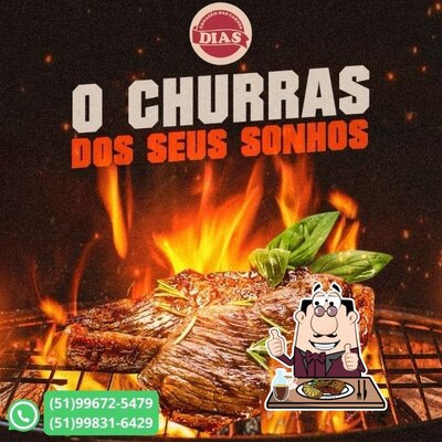Dê uma olhada na variedade de refeições de carne
