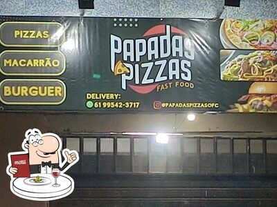 Platos en Papadas Pizzas