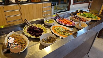 Platos en Pousada Piuval