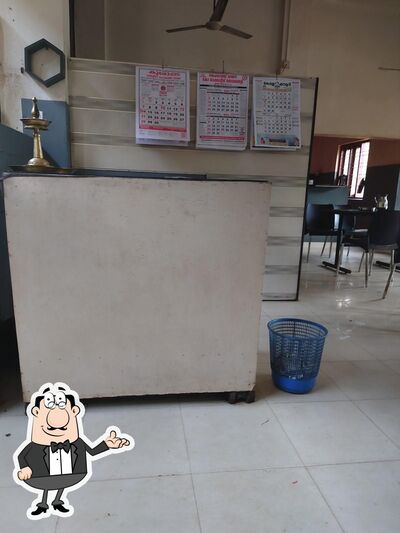 The interior of Ruchi Restaurant. രുചി റസ്റ്റോറൻ്റ്