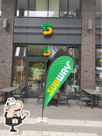 L'intérieur de Subway Rahlstedt