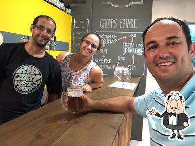 O interior do Cervejaria Phare