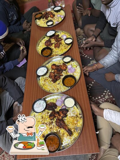 Meals at HOTEL BAMBOO PALACE- ಹೋಟೆಲ್ ಬ್ಯಾಂಬೂ ಪ್ಯಾಲೇಸ್