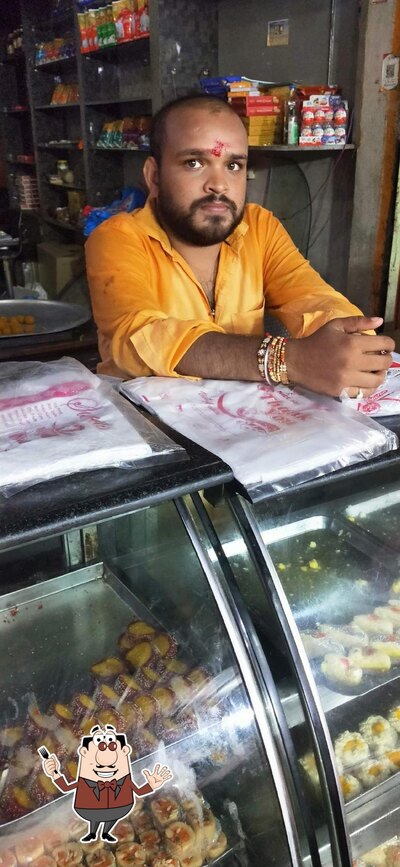 Food at Rahul Sweets restaurant