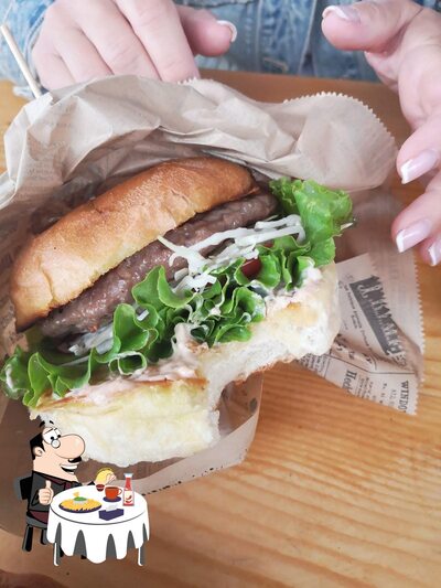 Prova un hamburger al ristorante Fast Food Albi