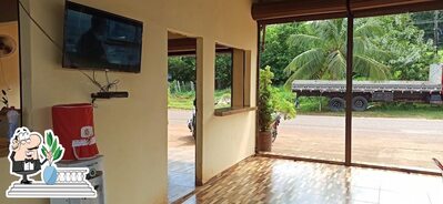 a área exterior é uma característica importante do Restaurante Tâmara