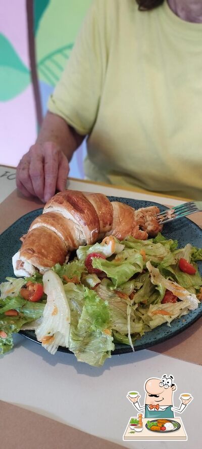 Platos en Querido Café