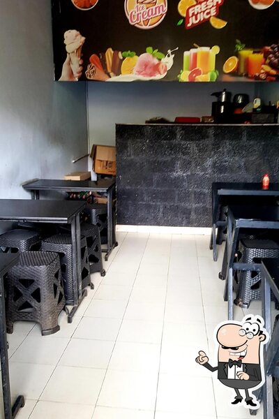 Take a seat at one of the tables at CoffeeOn