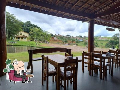 O interior do Pesqueiro do Davi