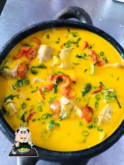 Comida em Fogão a Lenha