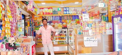 The interior of Arya Sweets Bakers