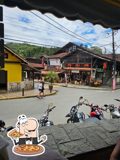 No Pizzaria Esquina da Pizza, você pode desfrutar de pizza