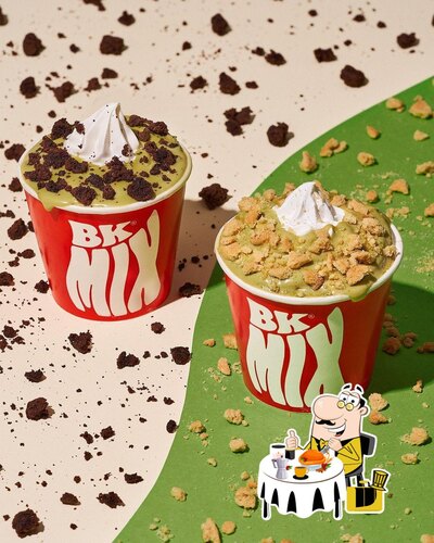 Comida em Burger King
