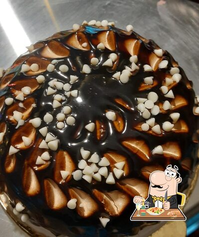 Food at Deeksha bakery house