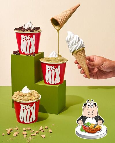 Comida em Burger King