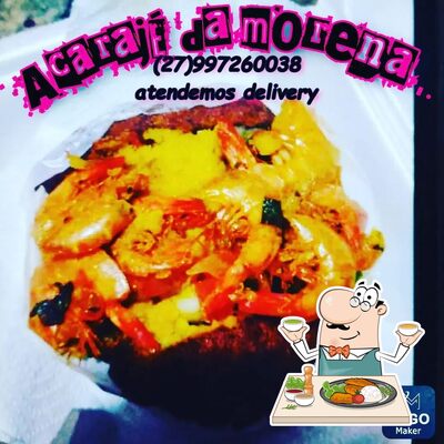 Comida em Acarajé da morena