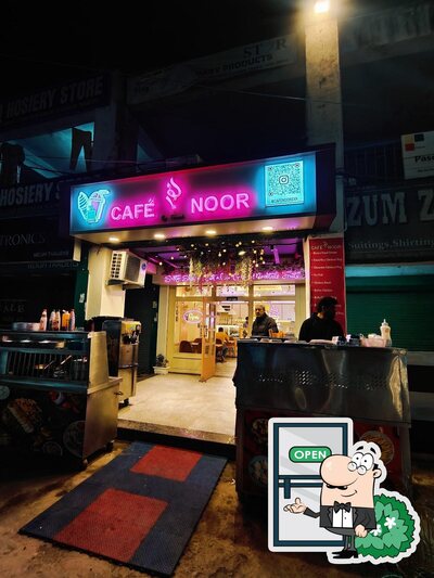 Check out how Café noor looks outside