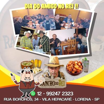 Comida em Rancho do Rei