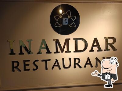 The interior of Inamdar Hotel
