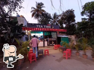 The interior of Teju Tea Time