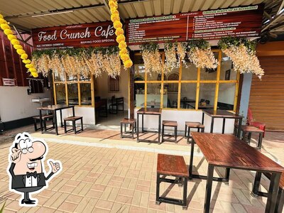 Take a seat at one of the tables at Foodcrunch cafe